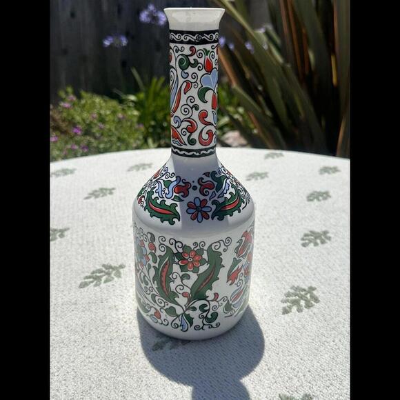 Vintage Mint S E A Metaxa Grande Fine Empty Ceramic Liquor Bottle From Greece - Picture 3 of 4